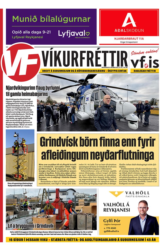 Víkurfréttir 33. tbl. 46. árg. Víkurfréttir 33. tbl. 46. árg.