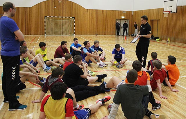 Handbolta efniviður á Suðurnesjum - segir landsliðsþjálfarinn