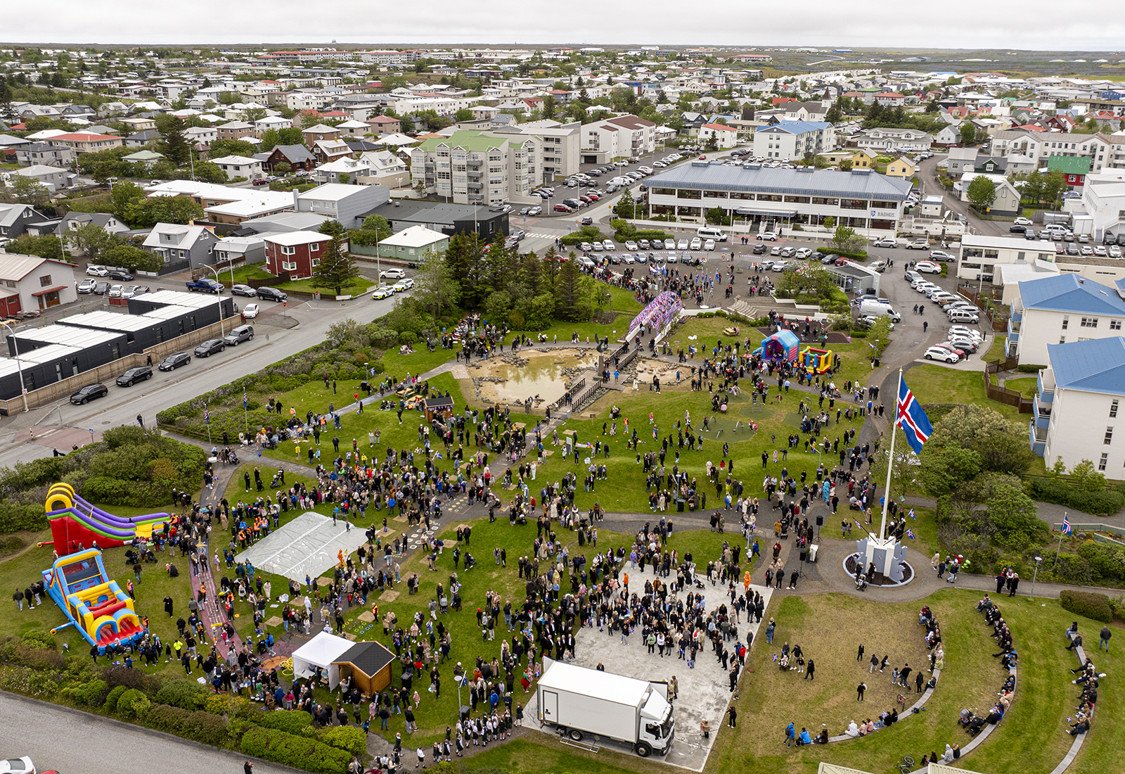 Fjölmenn lýðveldishátíð í Reykjanesbæ