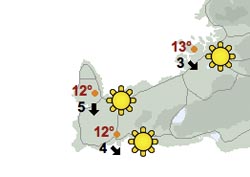 Hægviðri og léttskýjað í dag