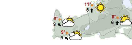 Skýjað með köflum