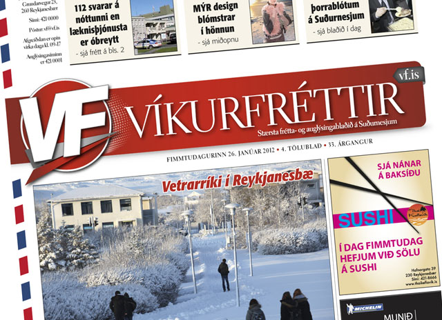 Dreifing Víkurfrétta úr skorðum