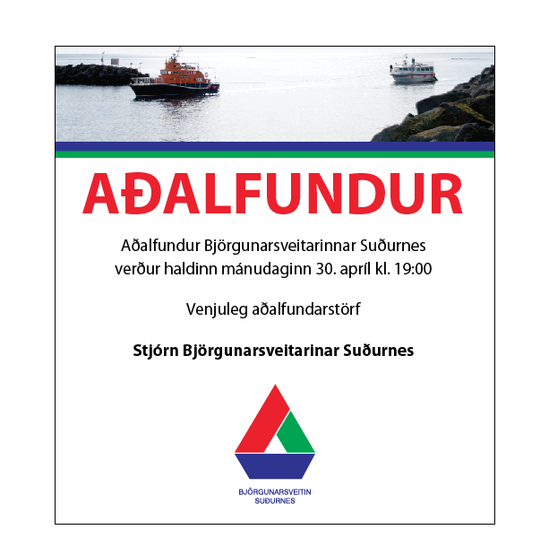 Aðalfundur Björgunarsveitarinnar Suðurnes