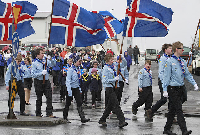 Skrúðganga og skátamessa á sumardaginn fyrsta