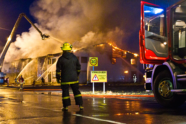 Framtíðarfyrirkomulag slökkviliða rædd