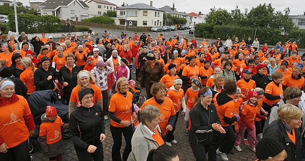 Metþátttaka í Kvennahlaupinu í Reykjanesbæ