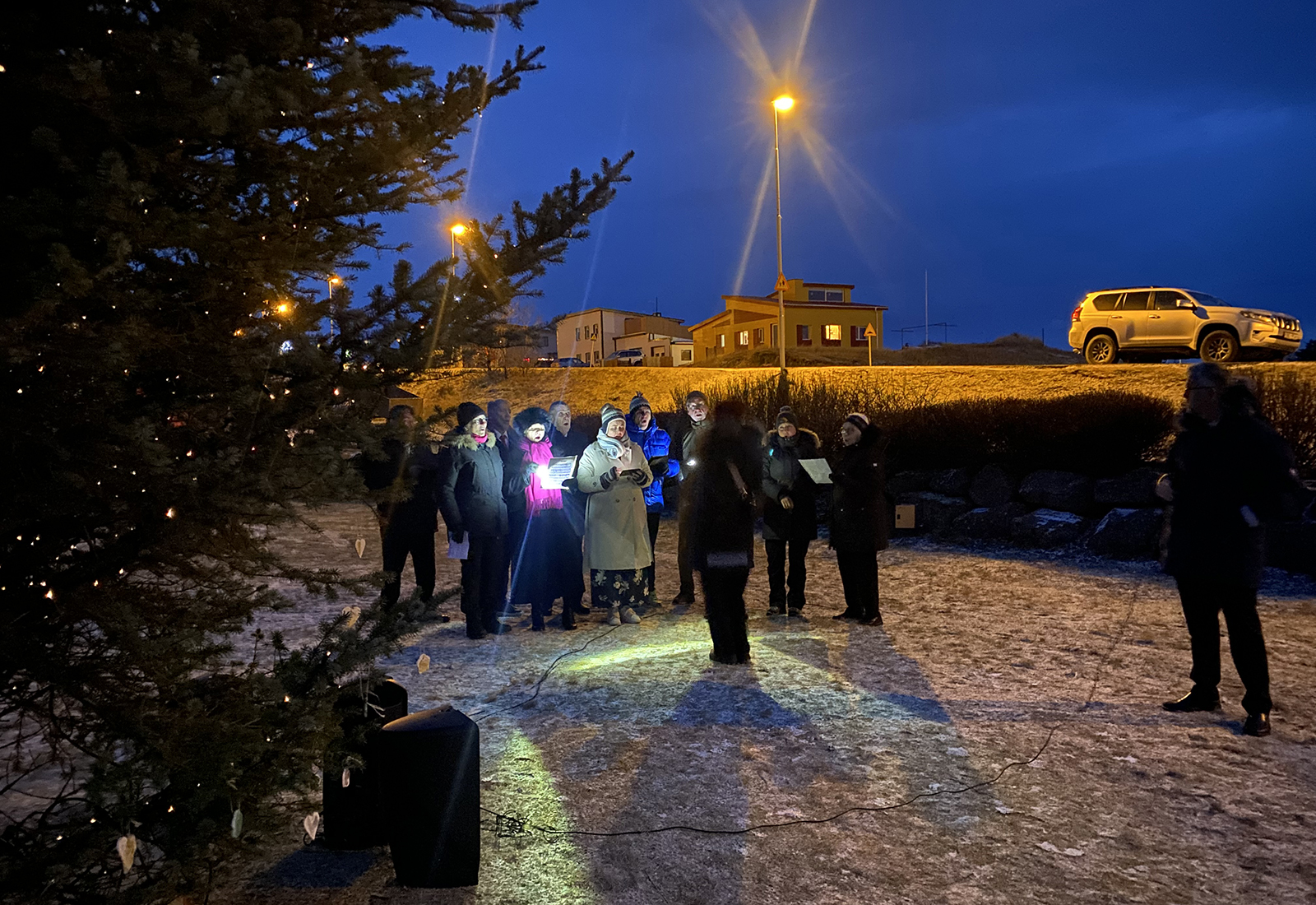 Hátíðlegt í Vogum á fyrsta sunnudegi í aðventu