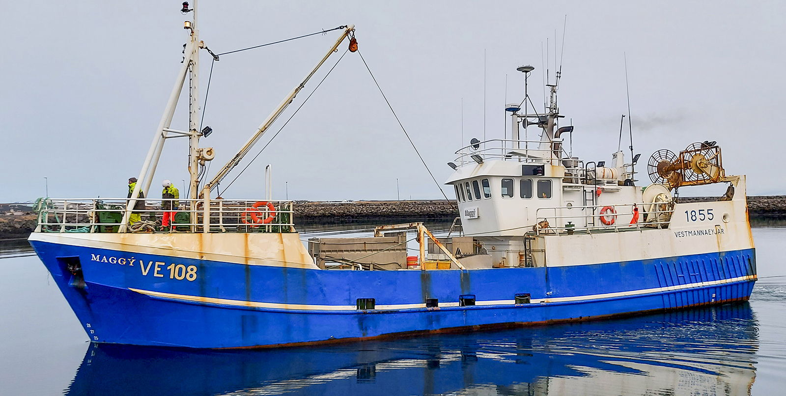 Skipaskrárnúmerið 617 í 50 ár í Sandgerði