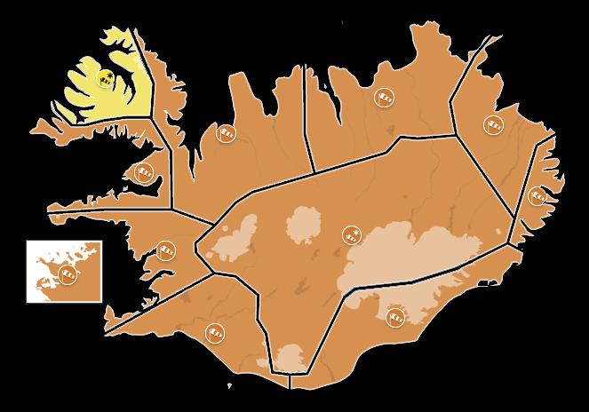 Sunnan og suðvestan stormur eða rok og talsverð úrkoma