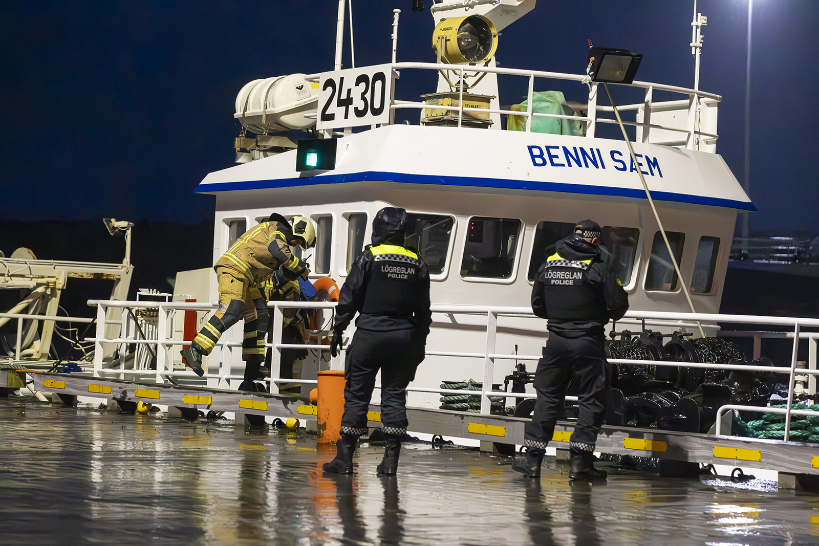 Eldur í Benna Sæm GK