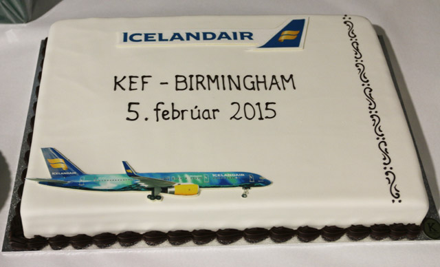 Norðurljósavélin opnaði Birmingham flugleið Icelandair