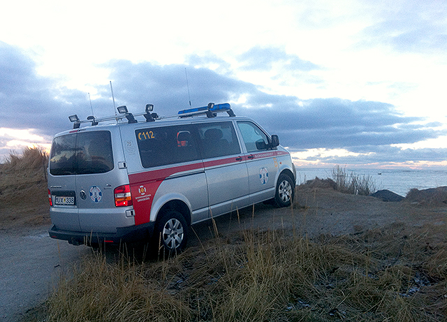 Vopnaðir menn tóku á móti björgunarsveit á Garðskaga