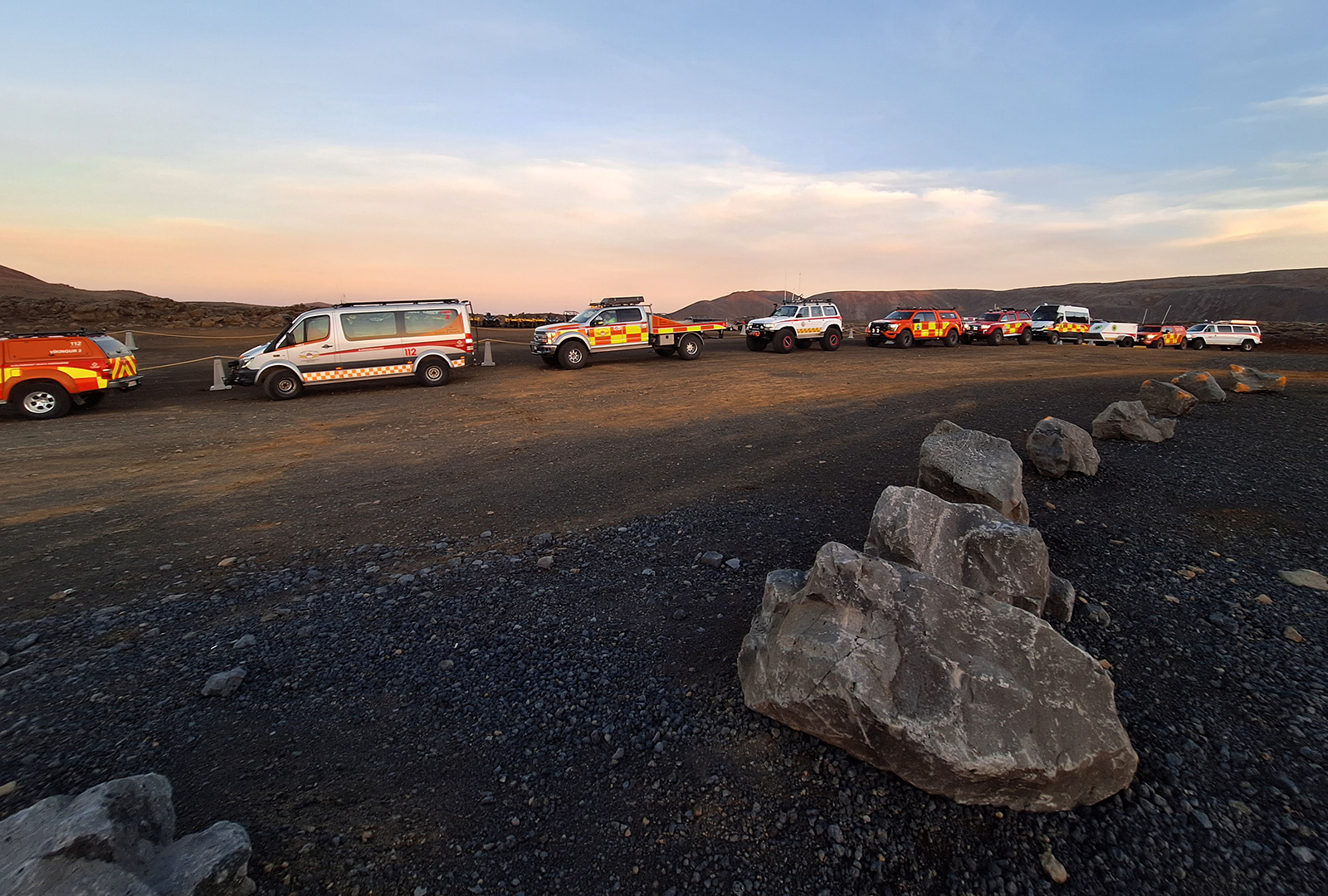 Björgunarsveitir tilbúnar að fylgja íbúum til Grindavíkur