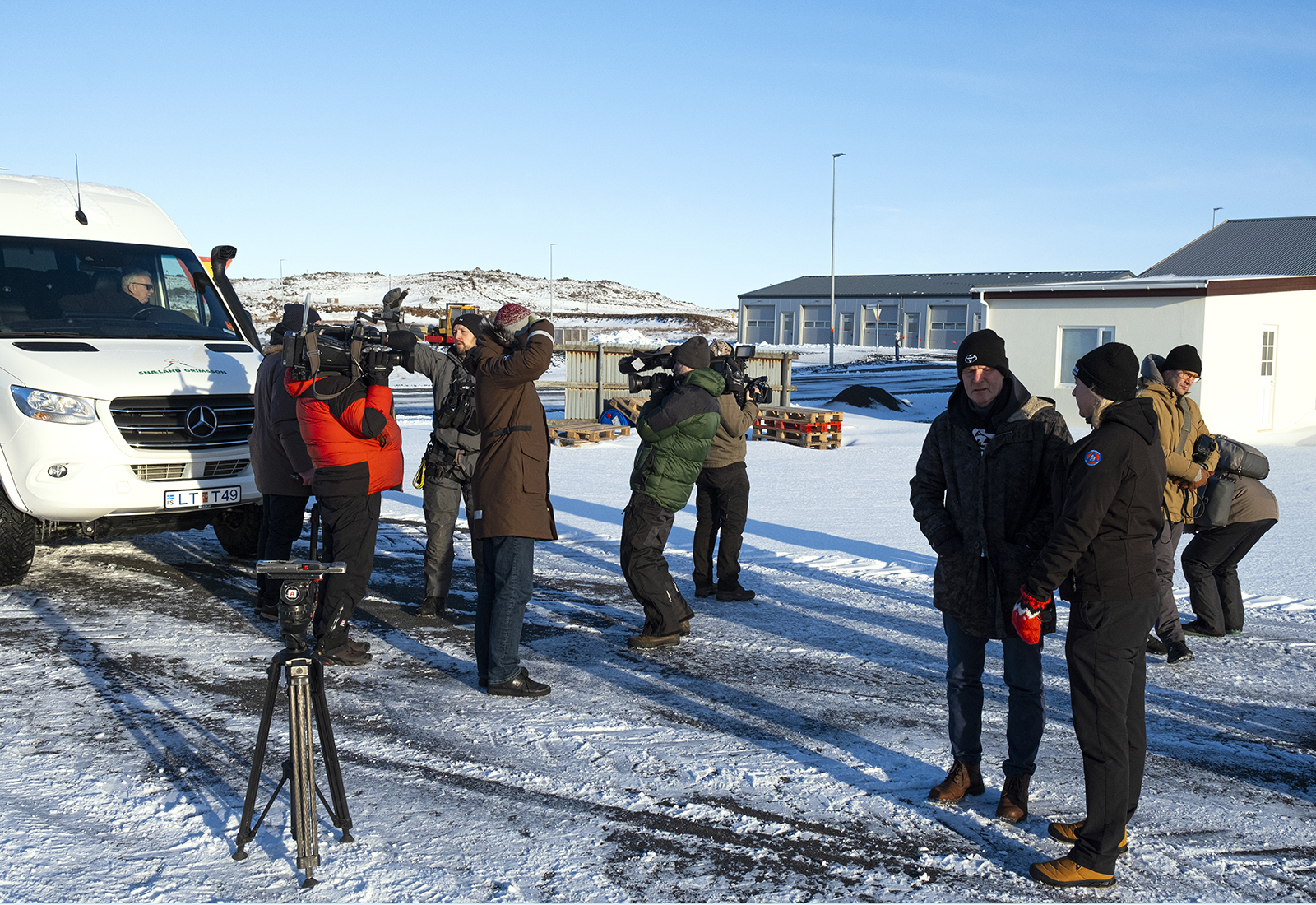 Blaðamenn stefna ríkinu til viðurkenningar á rétti blaðamanna til að stunda störf sín í Grindavík