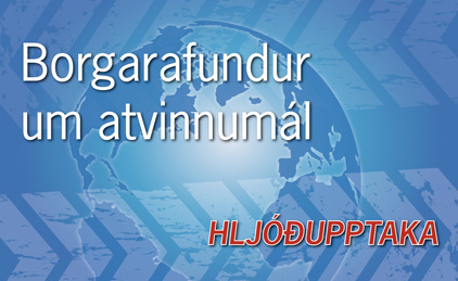 Netvarp: Upptaka frá borgarafundi