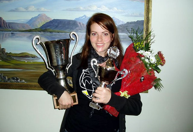 Dagmar Þráinsdóttir Íþróttamaður Sandgerðis 2009