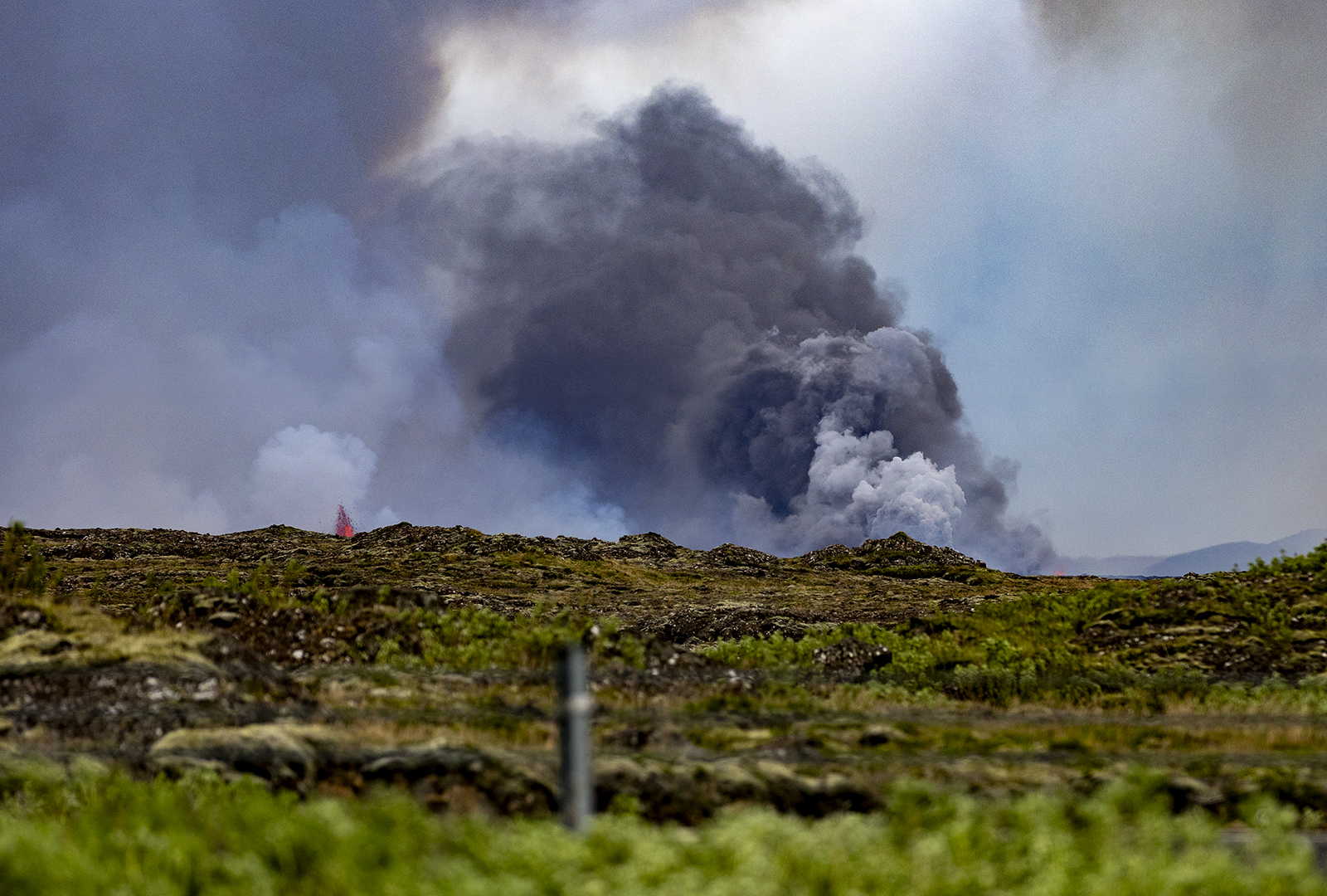 Grindavík appelsínugul í nýju hættumati