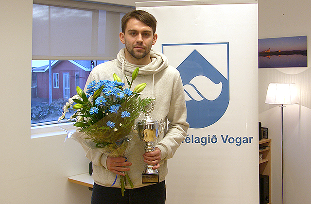 Emil Barja íþróttamaður Voga 2015