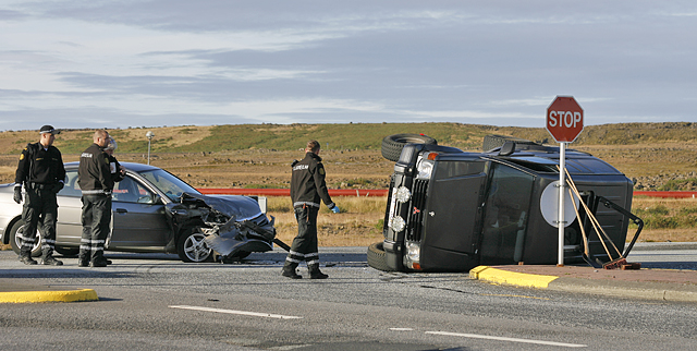 Engar umbætur á tveimur hættulegustu gatnamótunum