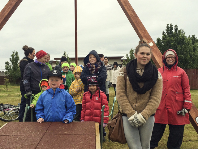 Fjör á fjölskyldudegi í Sandgerði