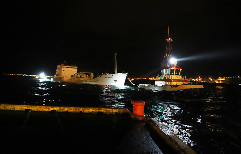 Björgun Fjordvik gekk vel