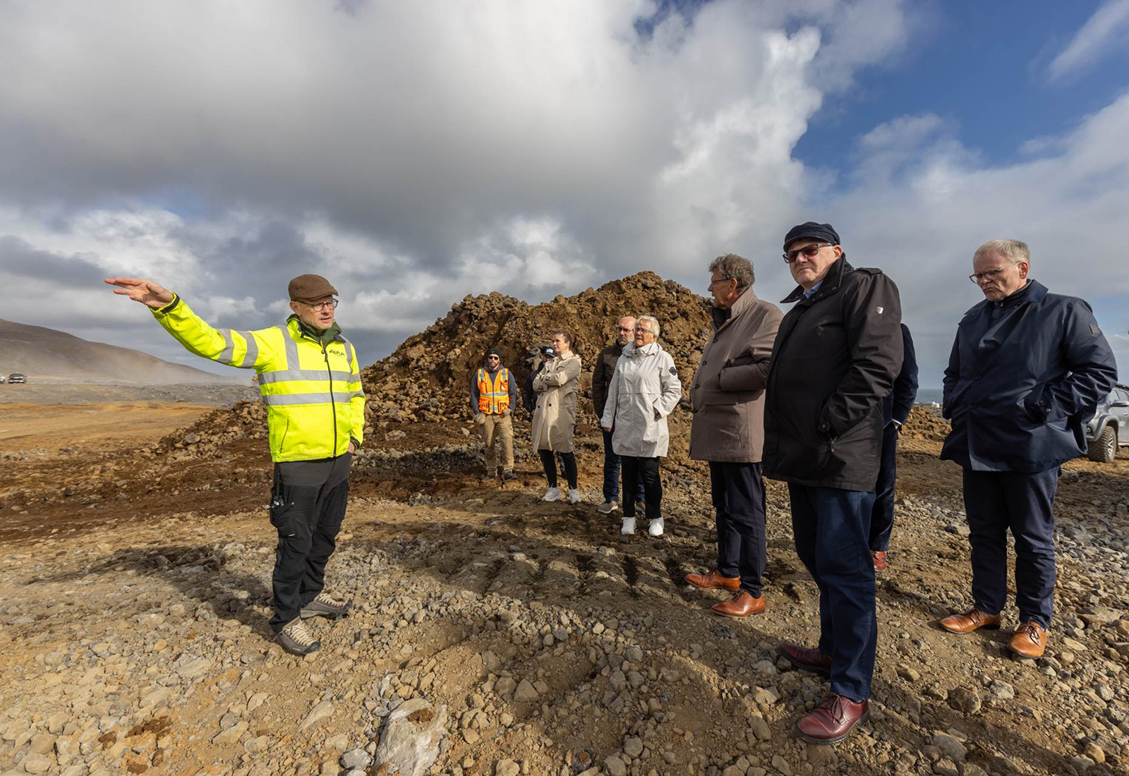 Framkvæmdanefnd skoðaði aðstæður í Grindavík