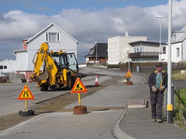 Fráveituframkvæmdir á lokasprettinum