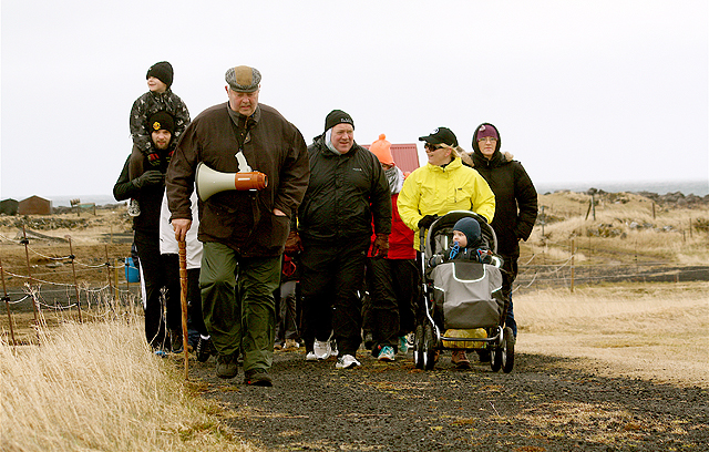 Fróðleg söguganga í Garði