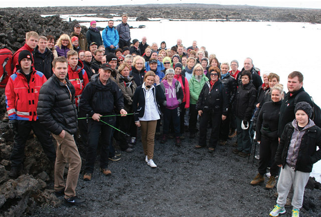 Reykjanes göngudagskrá að hefjast