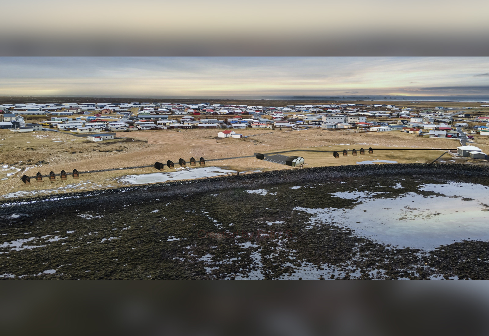 Breyta aðalskipulagi fyrir smáhýsi í landi Gaukstaða