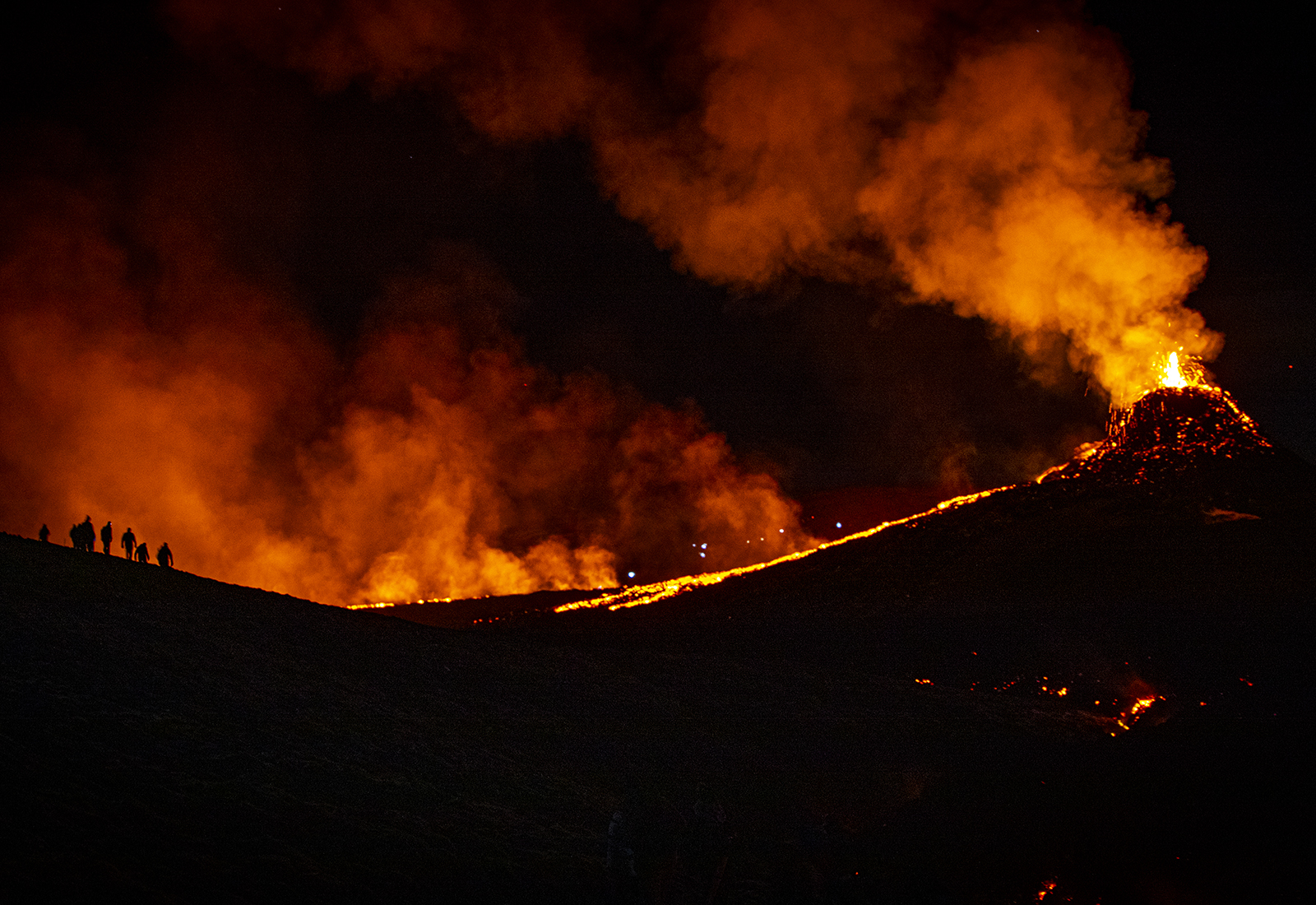 Lítið rennsli en ákaflega stöðugt