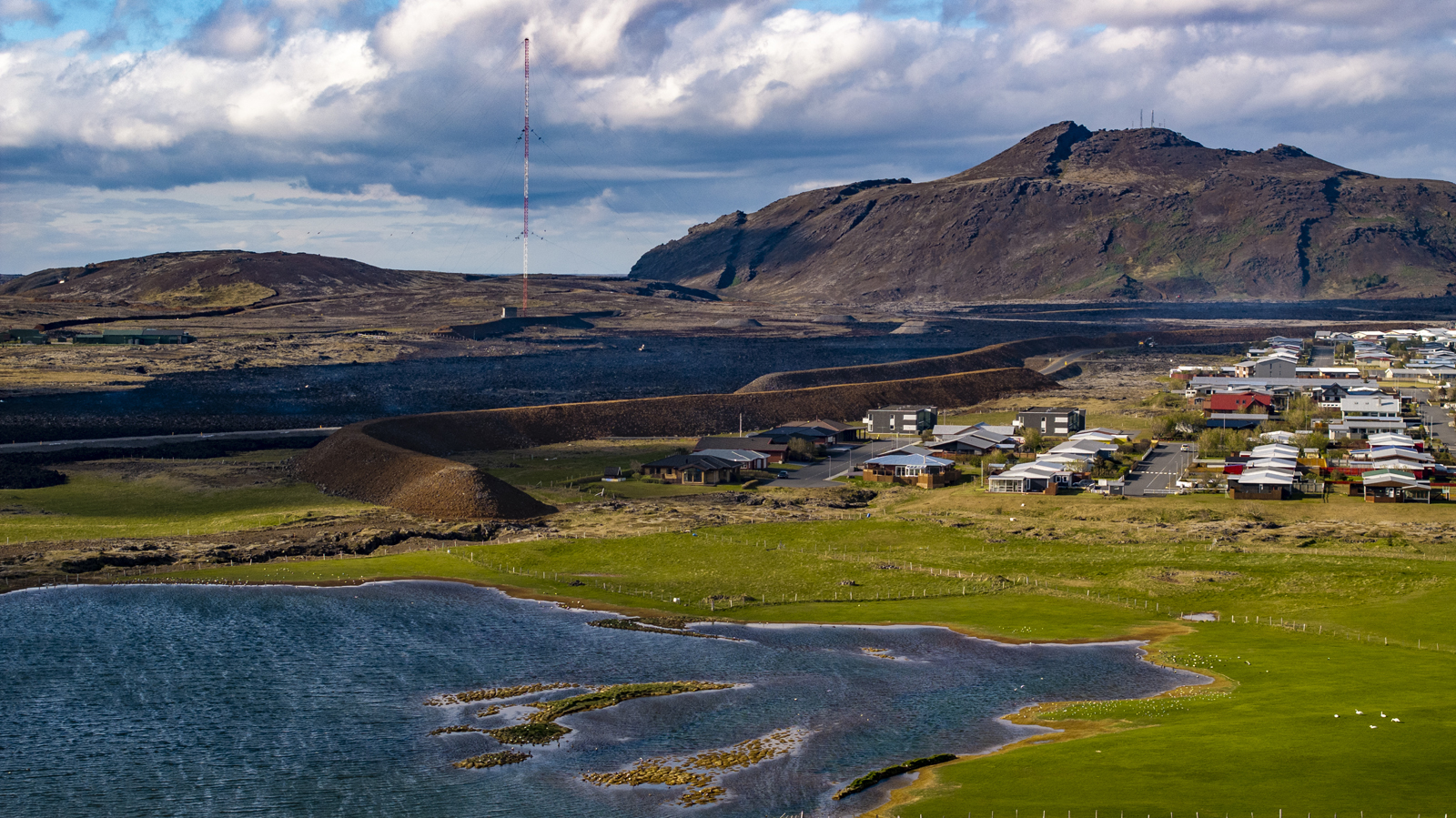 Ekki hægt að draga þá ályktun að kvikan leiti upp vestan við Þorbjörn