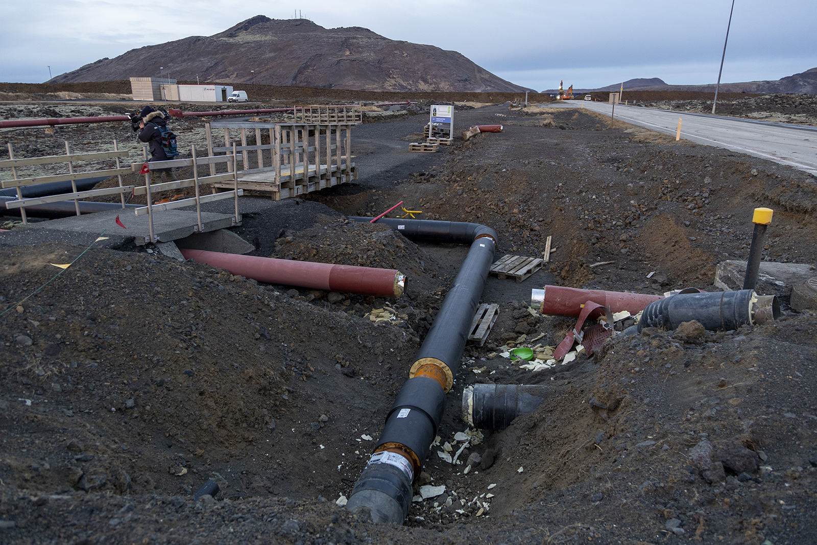 Heitavatnsaðgerð í húsum í Grindavík - Grindvíkingar afhendi lykla