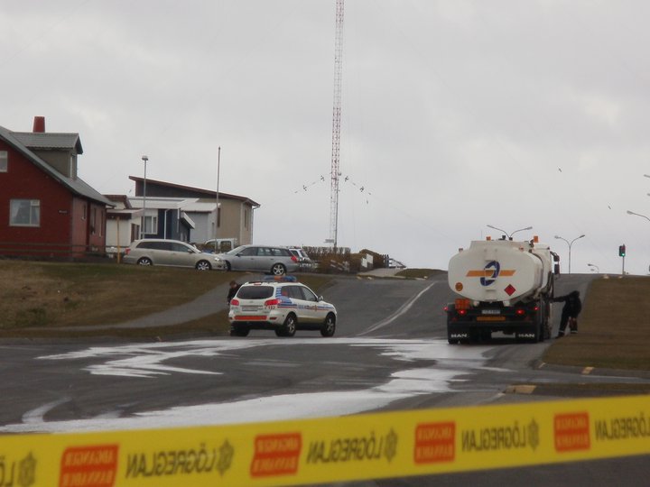 Olíuleki í Ránargötu í Grindavík