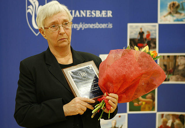 Guðbjörg Þorvaldsdóttir fékk heiðursverðlaun ÍRB 2010