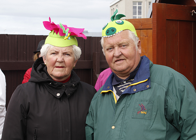 Fegurð og frumleiki hatta á púttvellinum