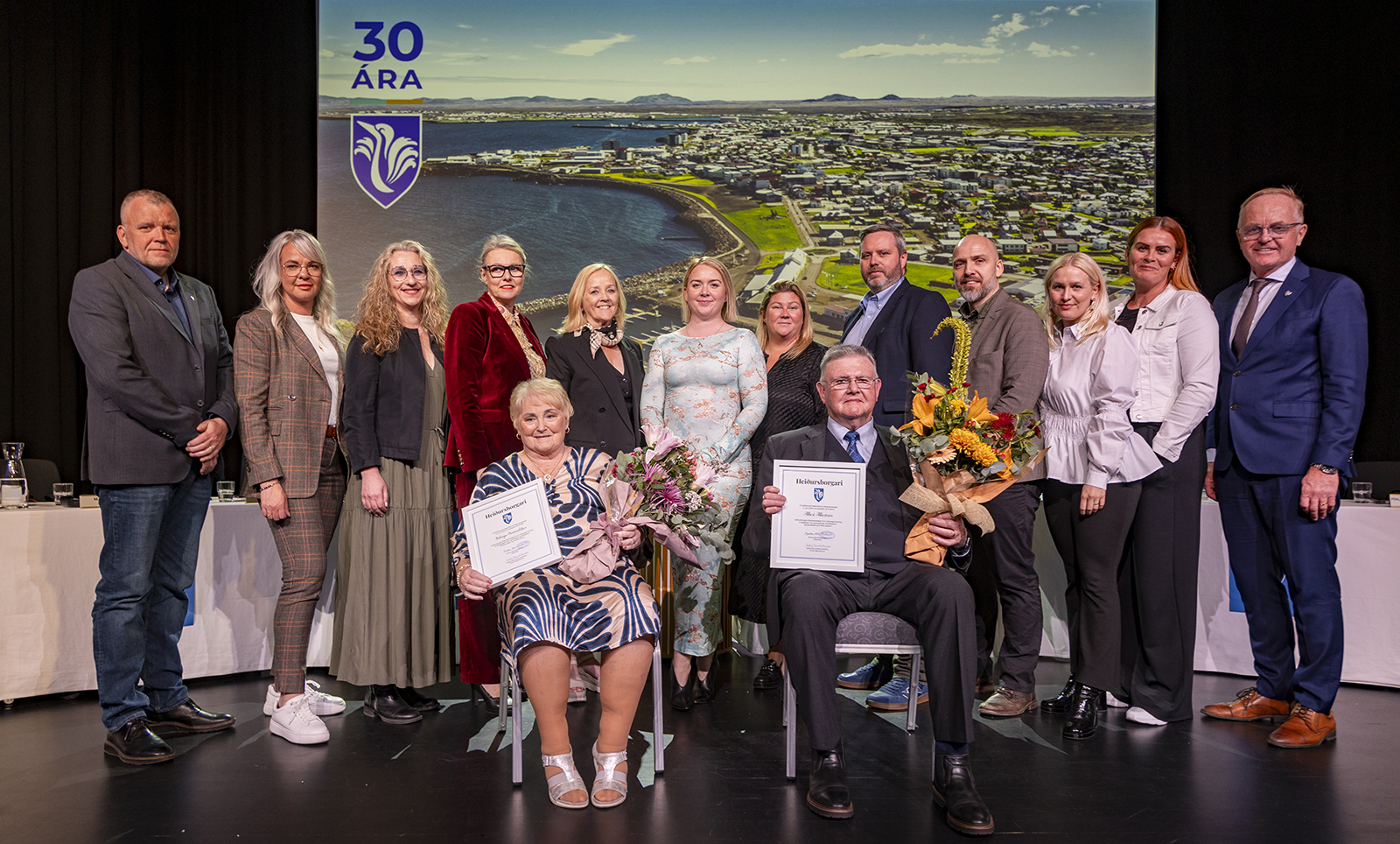 Albert og Sólveig heiðursborgarar Reykjanesbæjar