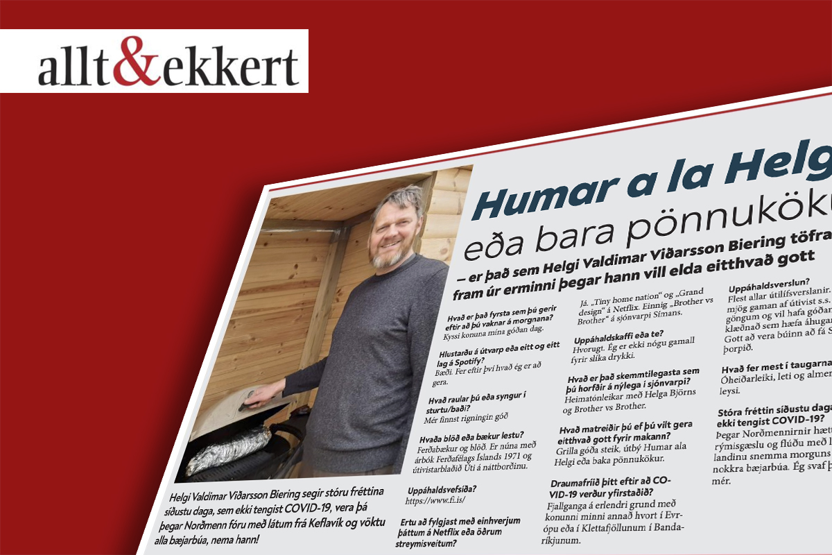 Humar a la Helgi eða bara pönnukökur