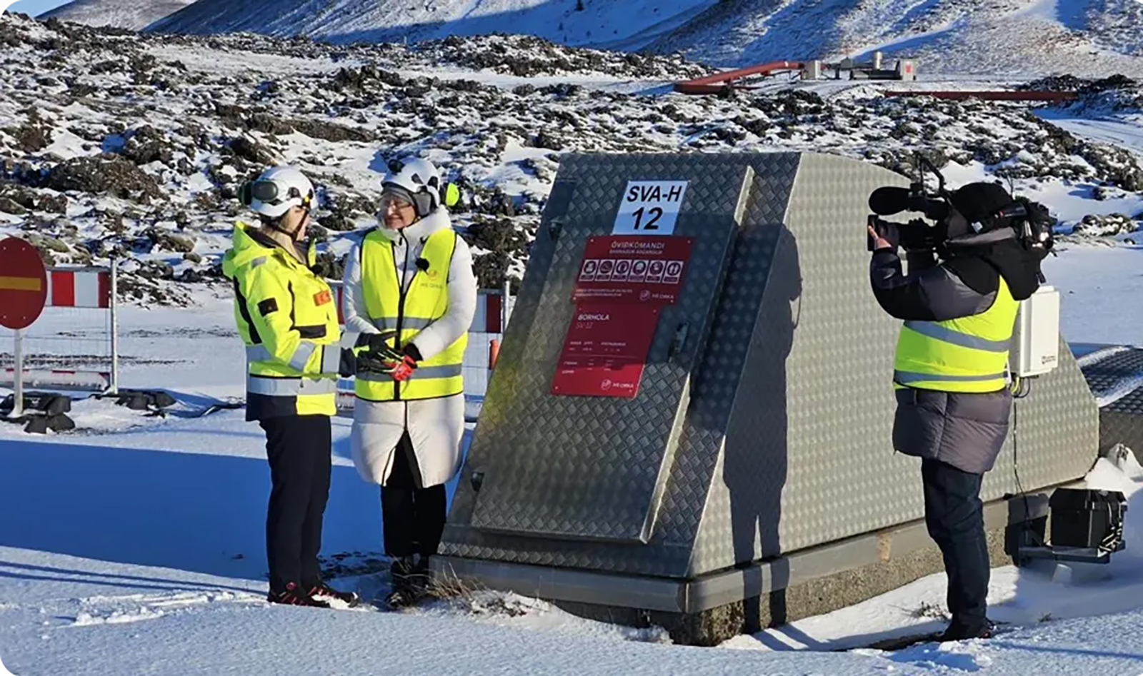 Eldgosaviðvörunarkerfið tilnefnt til UT-verðlauna