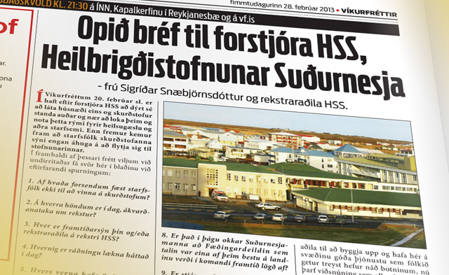 Svör Heilbrigðisstofnunar Suðurnesja