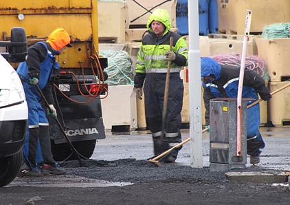 Miklar framkvæmdir hjá Ice-West