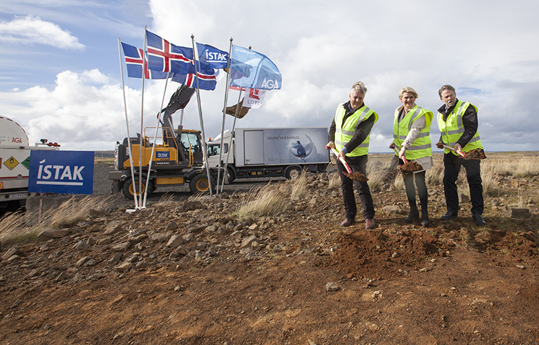 Köfnunarefnis- og súrefnisverksmiðja tilbúin eftir ár