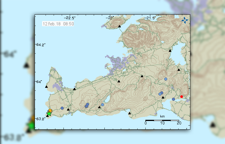 Jarðskjálfti við Reykjanes