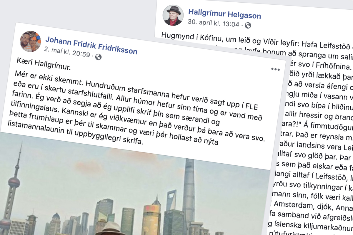 Segir Hallgrím Helgason særandi og tilfinningalausan