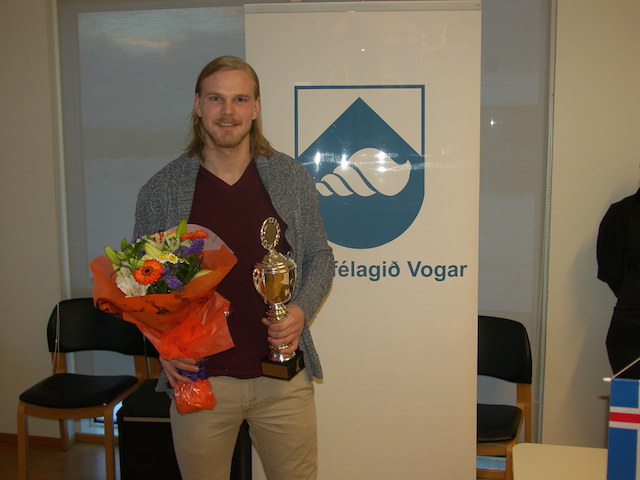 Jónas Bragi er íþróttamaður Voga 2014