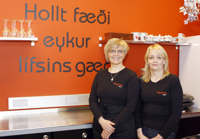 Hollustustaður með veglegan matseðil