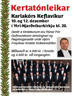 Karlakór Kef kertatónleikar