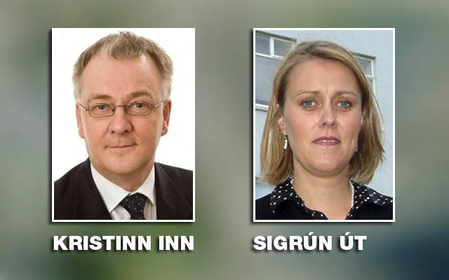 Systkini inn og út úr bæjarstjórn