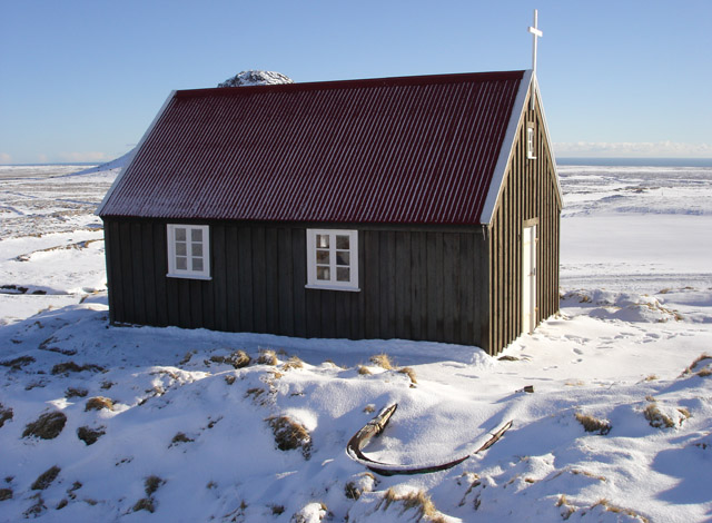 Stofnun Vinafélags Krýsuvíkurkirkju - Iðnskólinn í Hafnarfirði byggir nýja kirkju