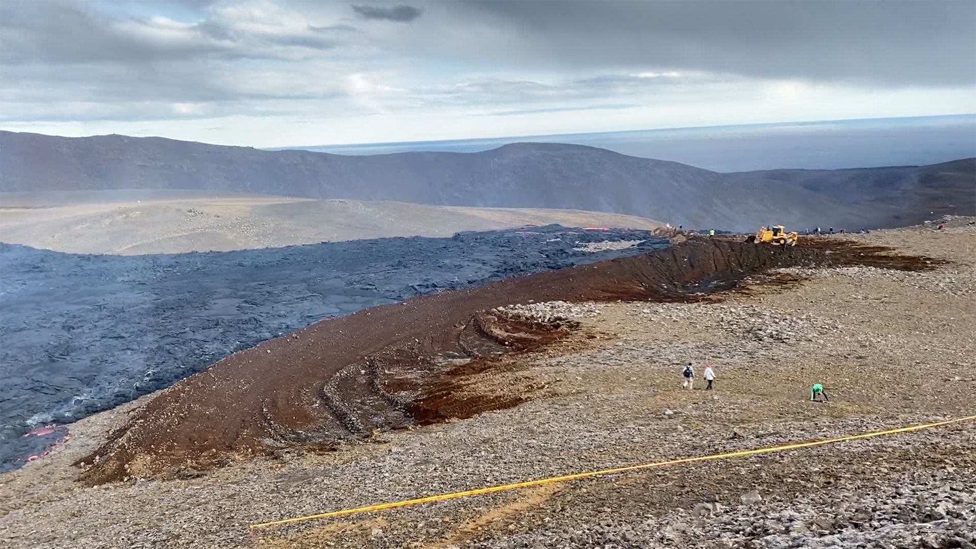 Fundað um varnargarða við Grindavík og Svartsengi 